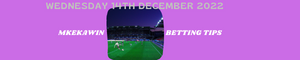 Sports Betting Tips Playing Wednesday, 14 December 2022